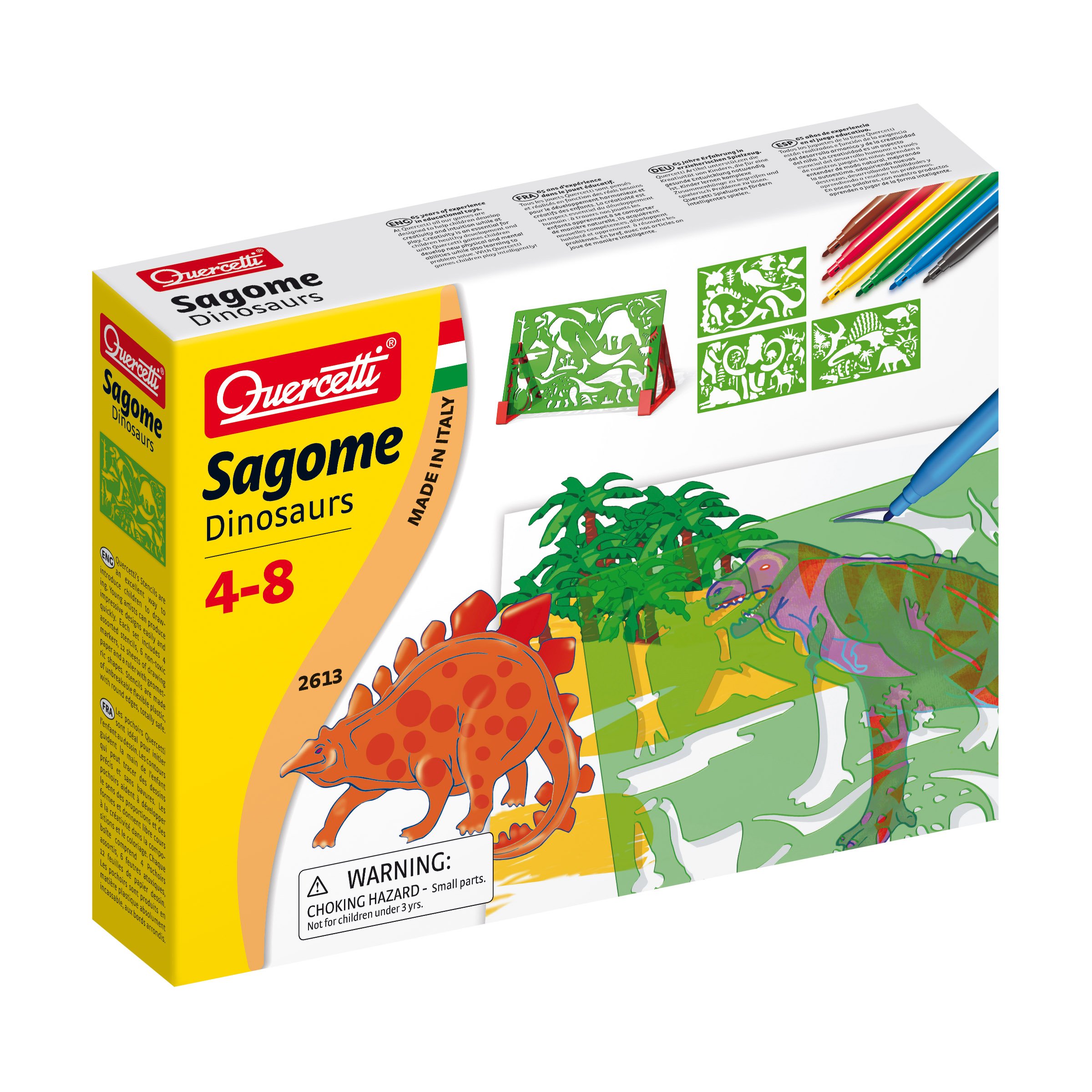 Quercetti Dinosaur Stencils