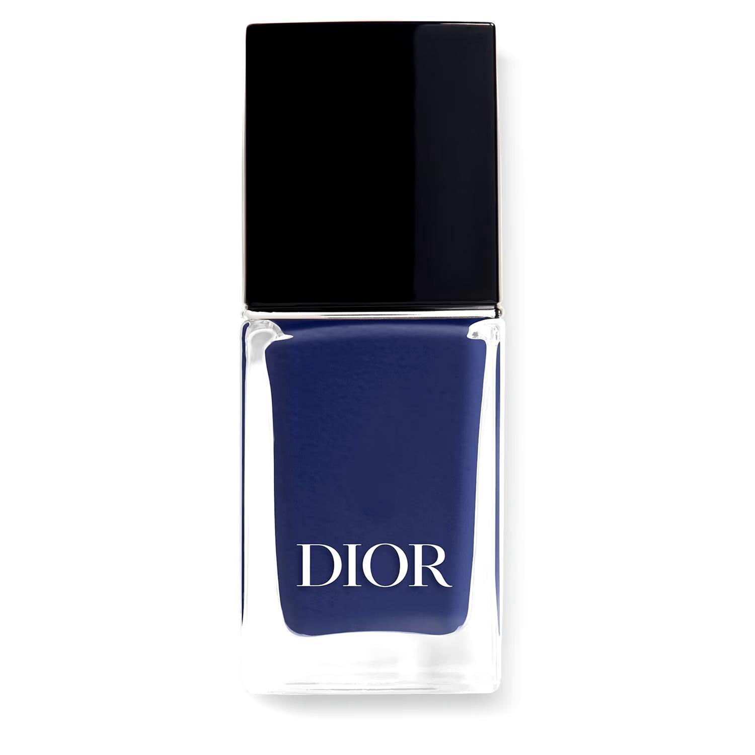 Dior vernis nail polish with gel effect and couture color 796 - Denim