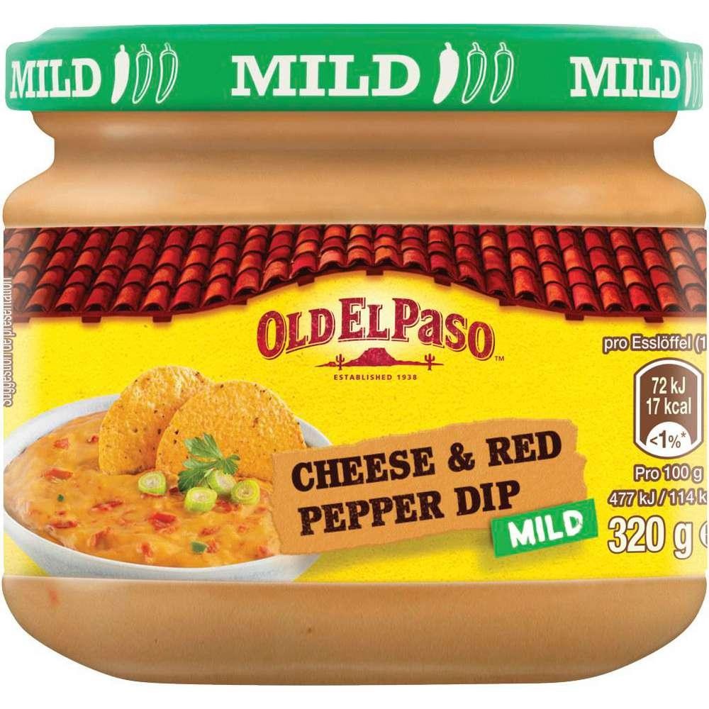 Old El Paso Dip Cheese & Red Pepper mild