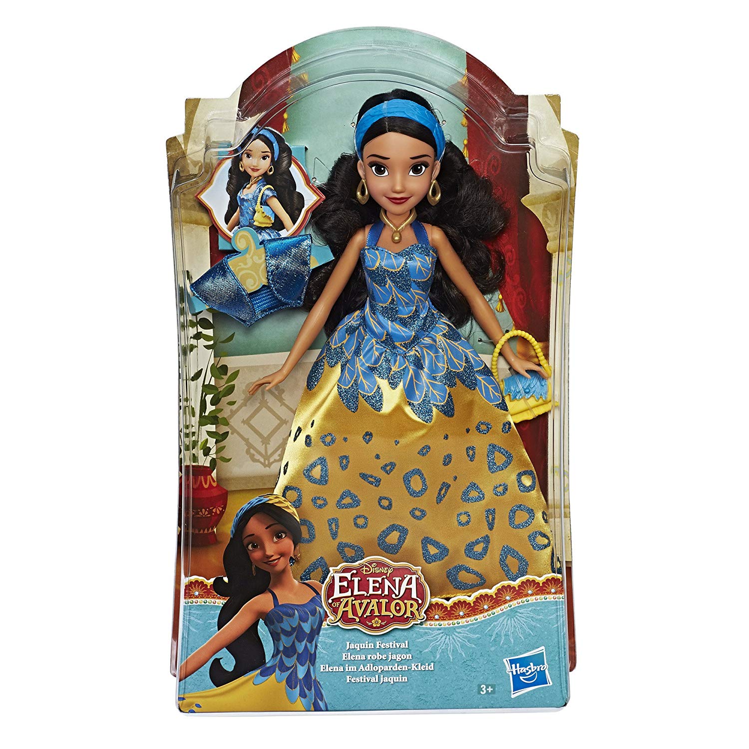 Hasbro Disney Elena Of Avalor Jaquin Festival Fashion Doll A