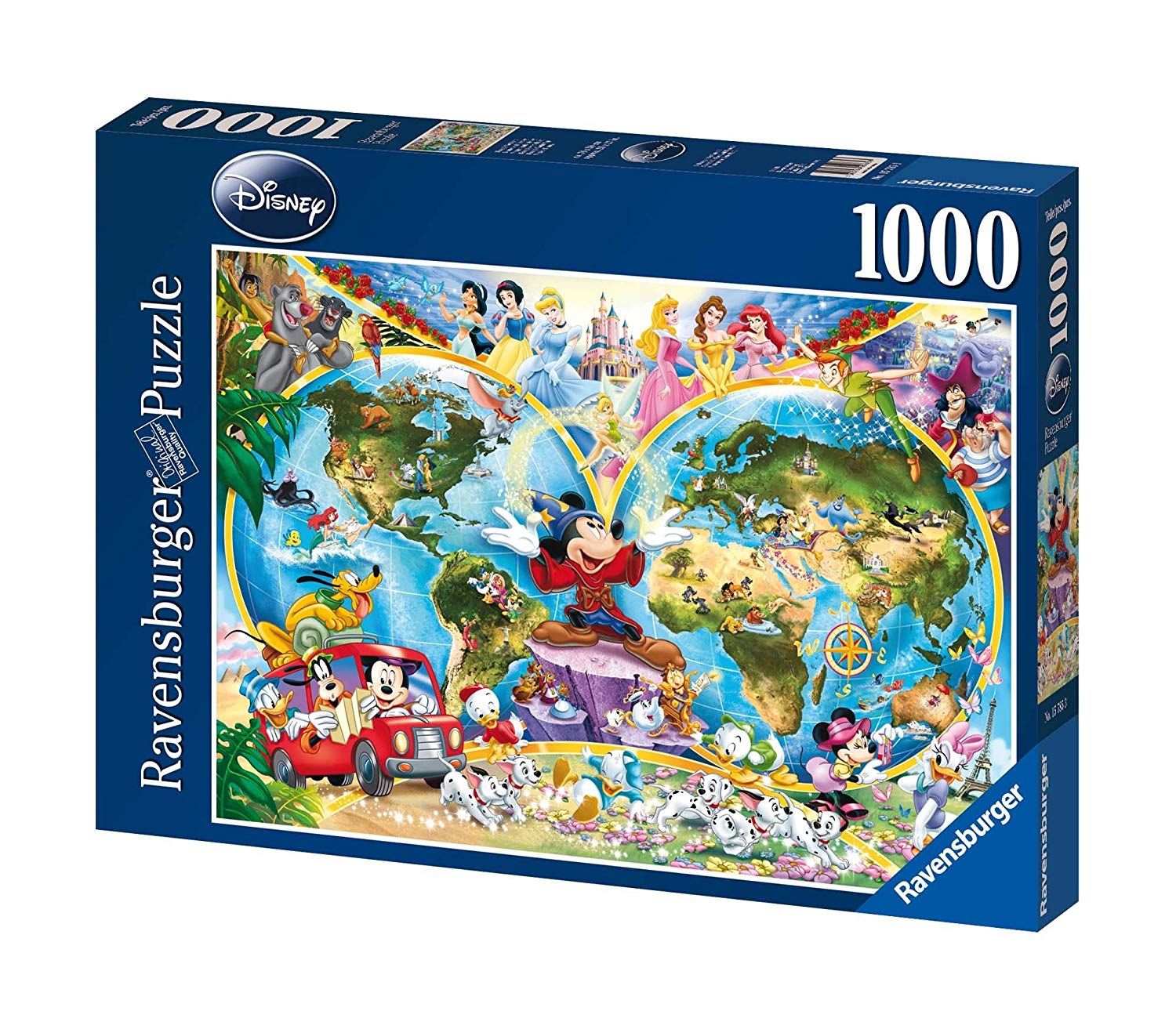 Ravensburger Disney World Map Piece