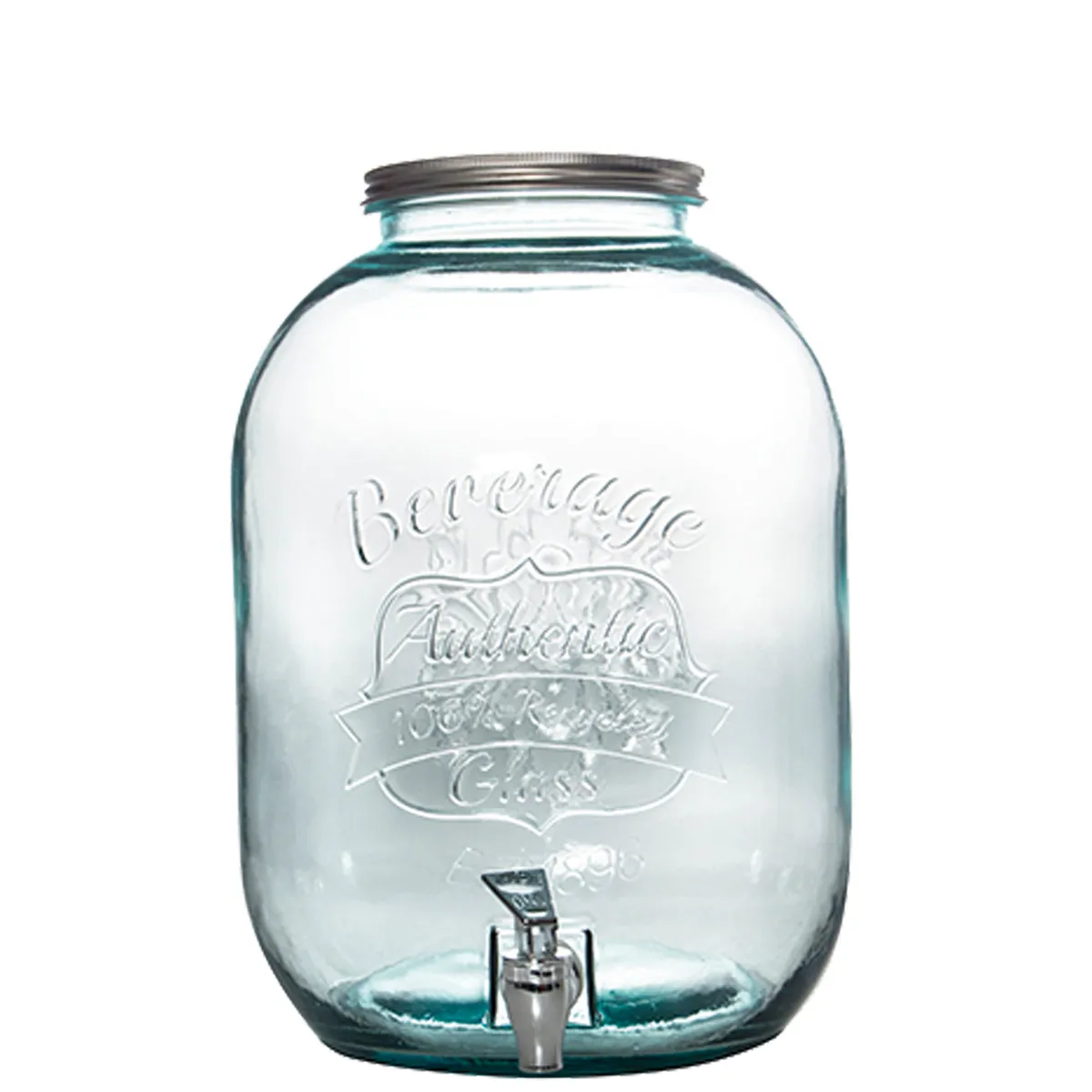 Dispenser with tap Authentic 1250 cl, capacity: 12.5 ltr., H: 35 cm, D: 25 cm, 2 sets