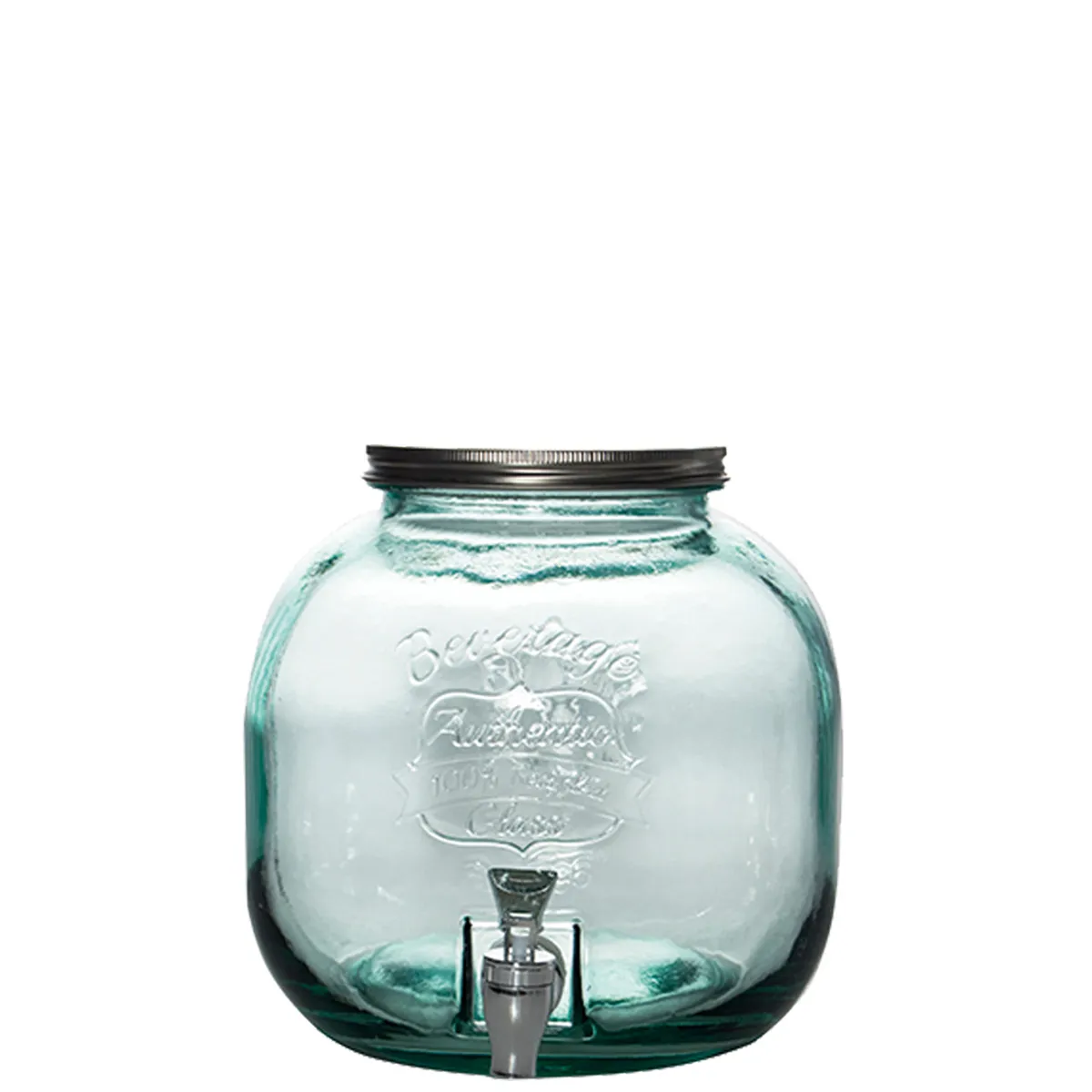 Dispenser with tap Authentic 600 cl, capacity: 6 ltr., H: 24 cm, D: 23 cm, 2 sets