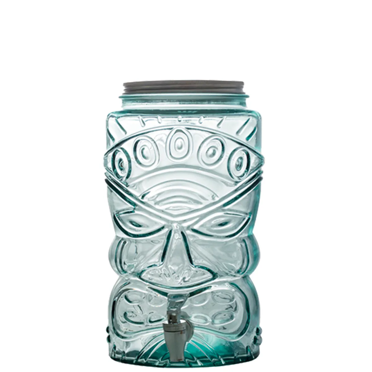 Dispenser with tap Tiki 600 cl, capacity: 6 ltr., H: 32 cm, D: 19 cm, 2 sets