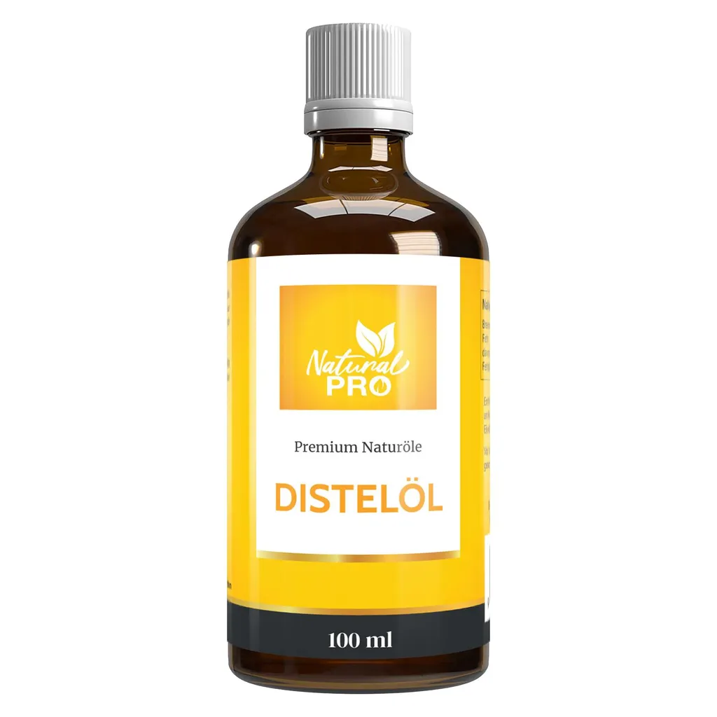 Delta7 Safflower oil | cold-pressed & highly concentrated – rich in linoleic acid (Omega-6) & vitamin E, 100 ml