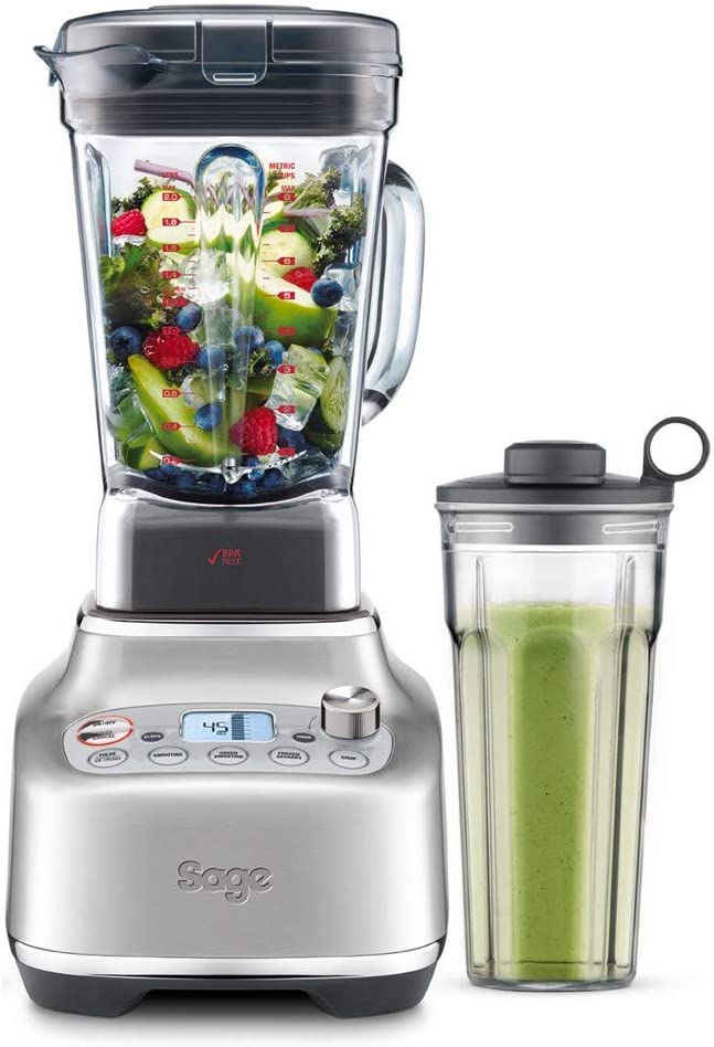 Sage Appliances SBL920 the Super Q high-performance mixer including SBL002 the Vaq Q vacuum pump.