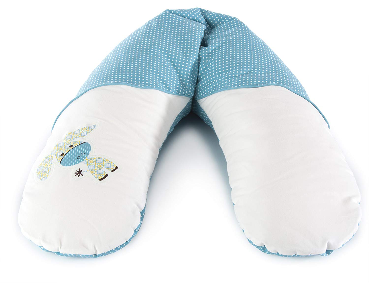 Theraline 51016902 Original Pillow with Cover – 6/190 cm Donkey Laguna Turquoise