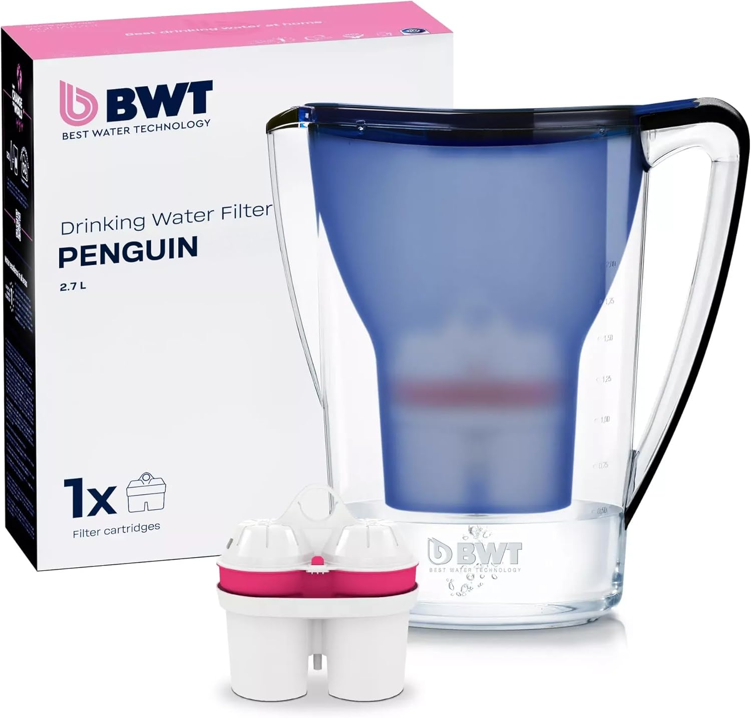 BWT WF Table Water Filter 2.7 liters
