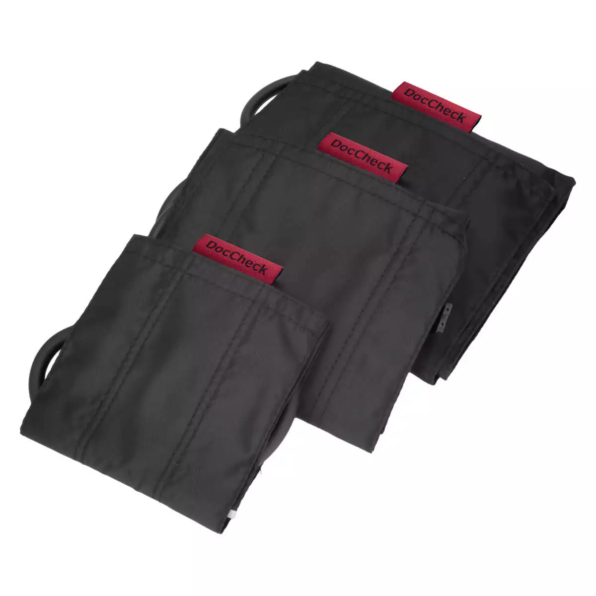 DocCheck Tools 1-Hose Velcro Cuff Set Pffft Black