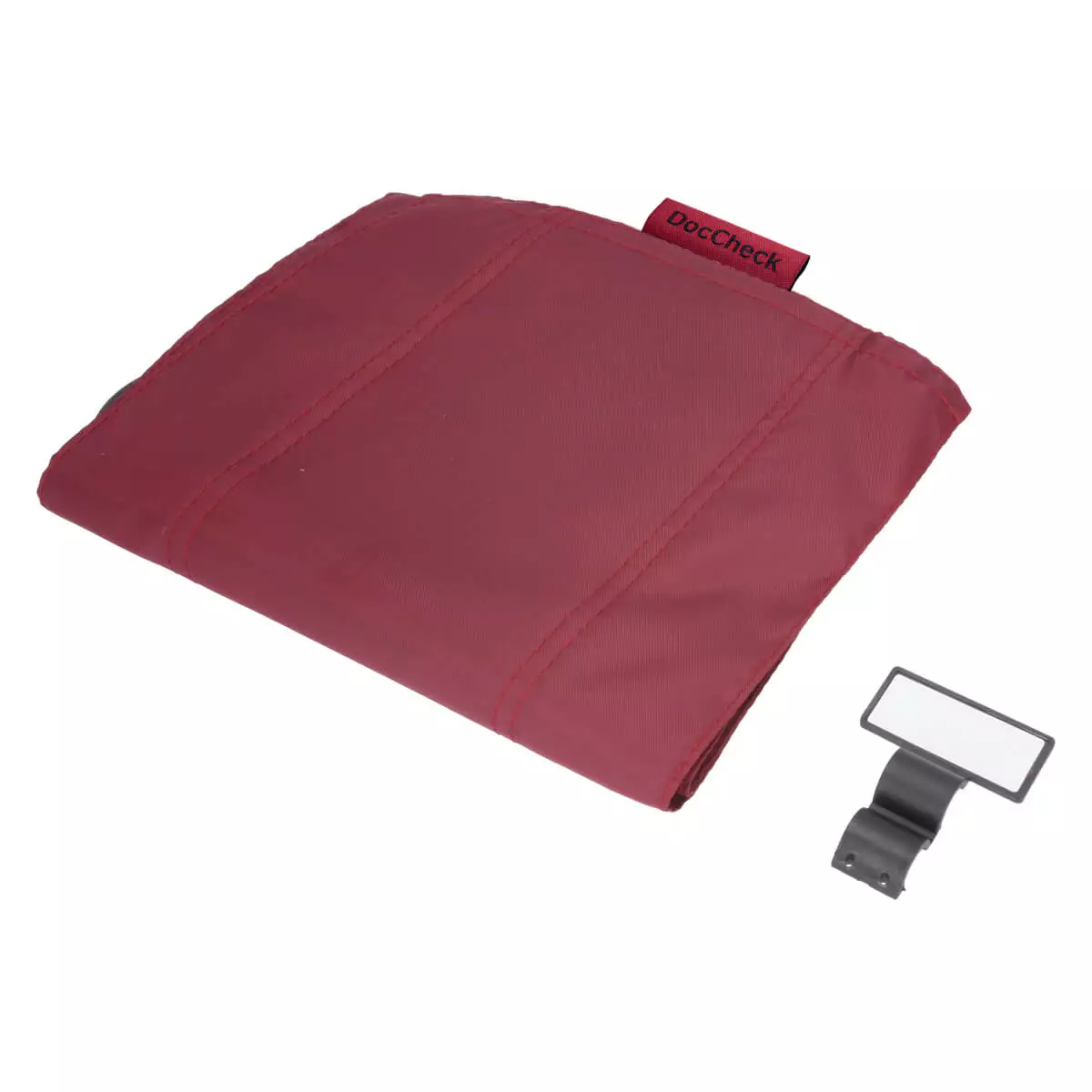 DocCheck Tools Single-tube velcro cuff “Pffft” Burgund Adults (XL)
