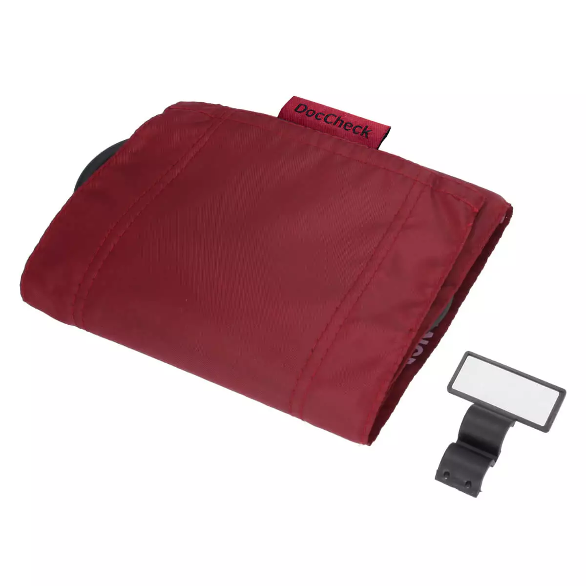 DocCheck Tools Single-tube velcro cuff “Pffft” Burgund Adults (M/L)
