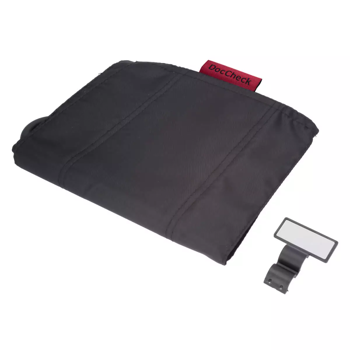 DocCheck Tools Single-tube velcro cuff “Pffft” Black Adults (XL)