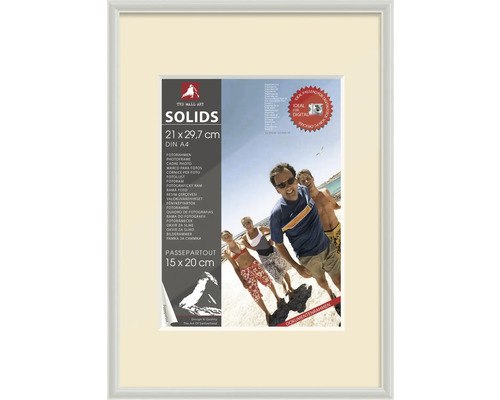 The Wall Document frame, plastic, white, 21x29.7 cm (DIN A4)
