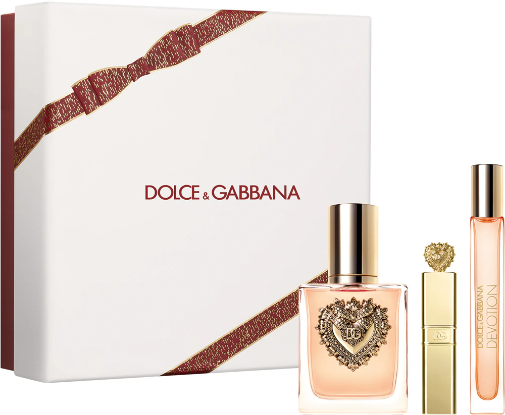 Dolce&Gabbana Devotion EDP Beauty Gift Set with Makeup Gift Set for Women