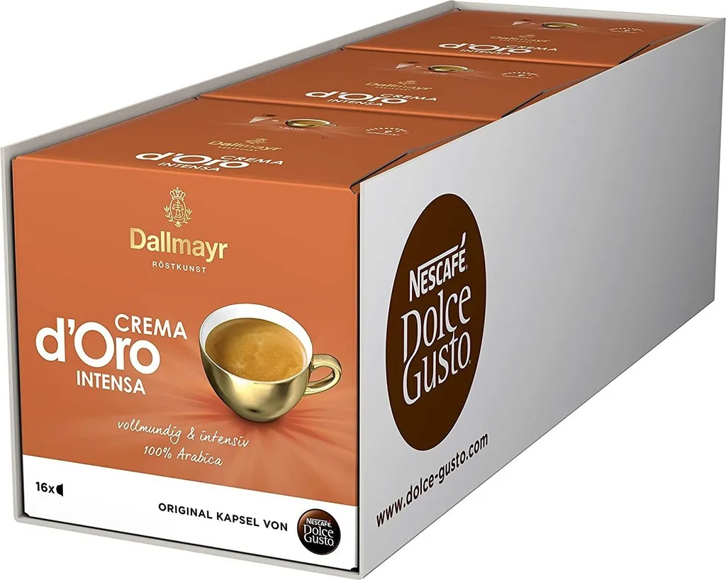 Nestlé Dolce Gusto - Dallmayr Crema dOro Intensa - 3x 16 capsules