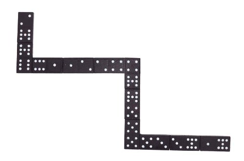 Dominoes With Wooden Box 55Pcs 56