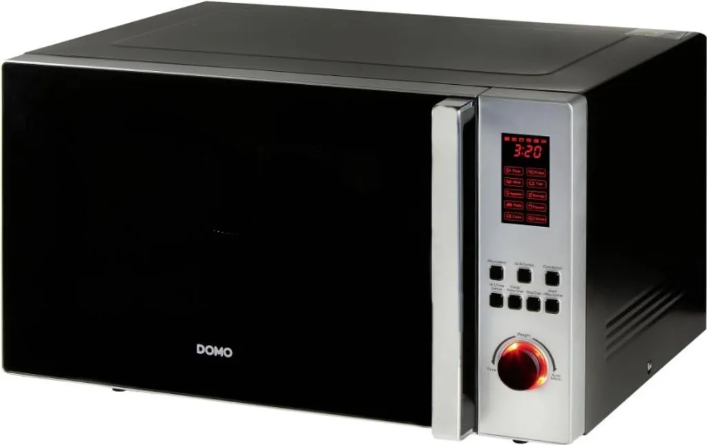 DOMO DO24201C Microwave Black 1000 W Timer Function (DO24201C)