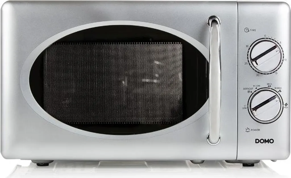 Domo DOMO DO3025 Microwave Oven (Standalone) - 25L - 900W - Retro - Grey