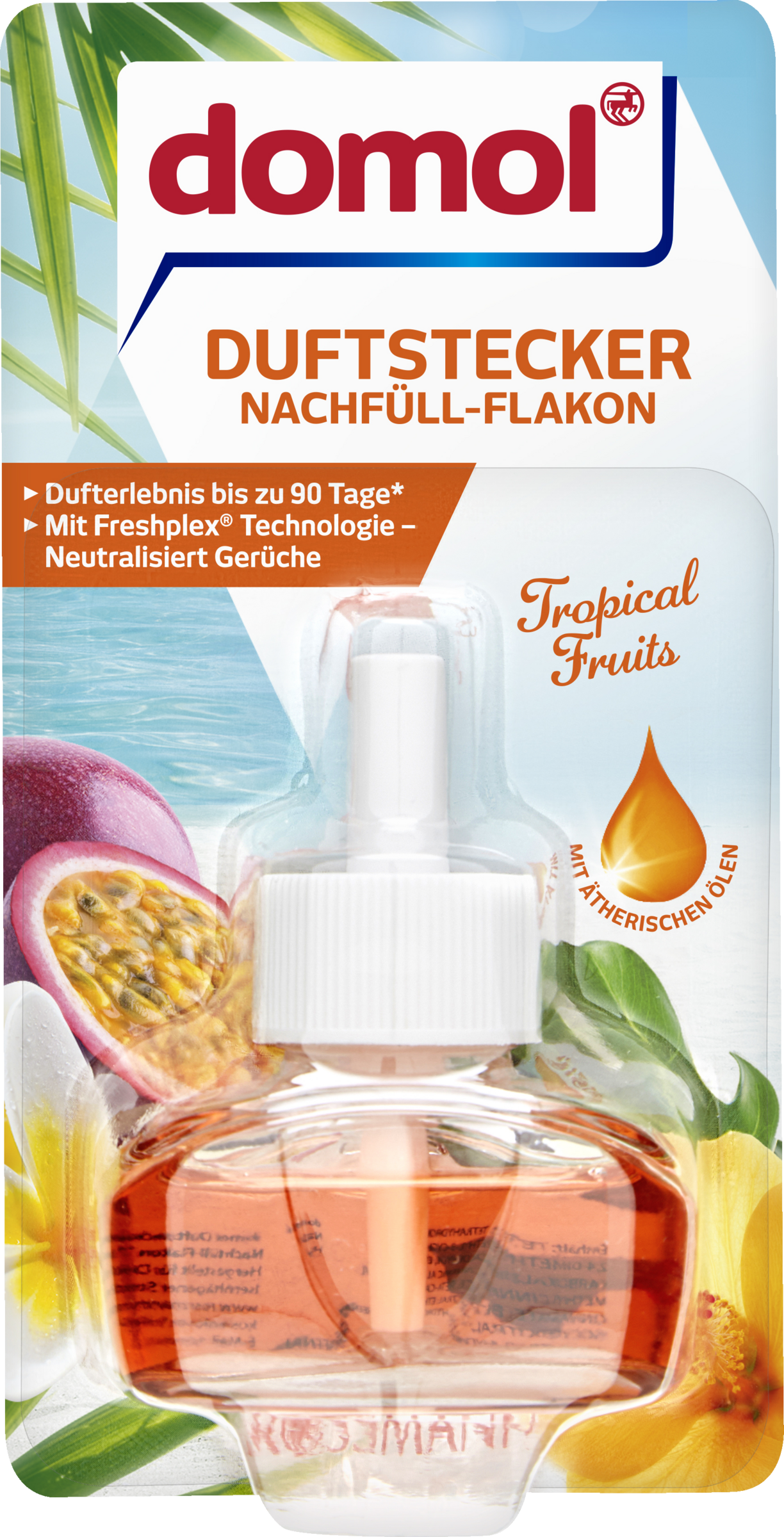 domol Fragrance Plug-in Refill Bottle Tropical Fruits 25 ml