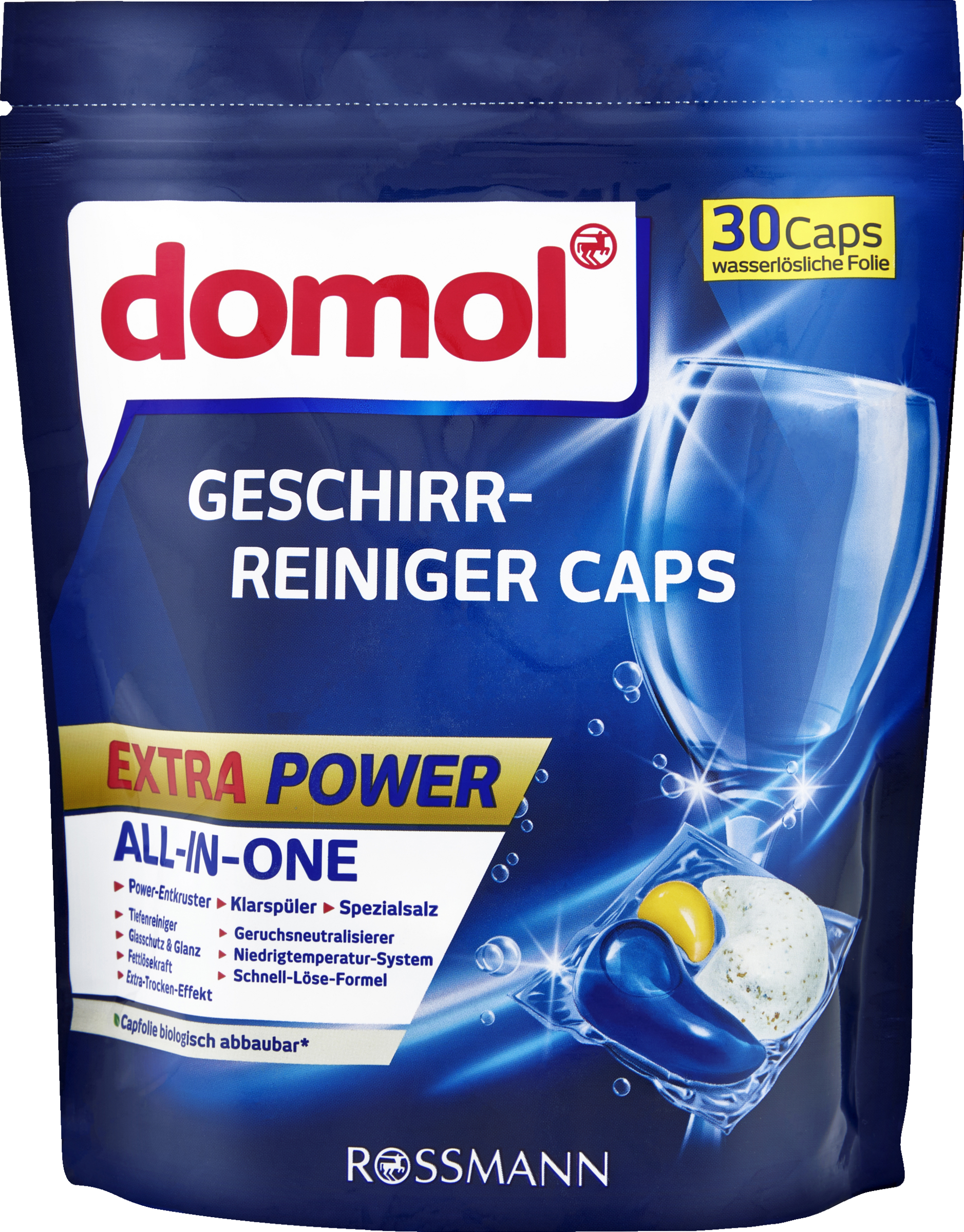 domol dish cleaner caps extra power