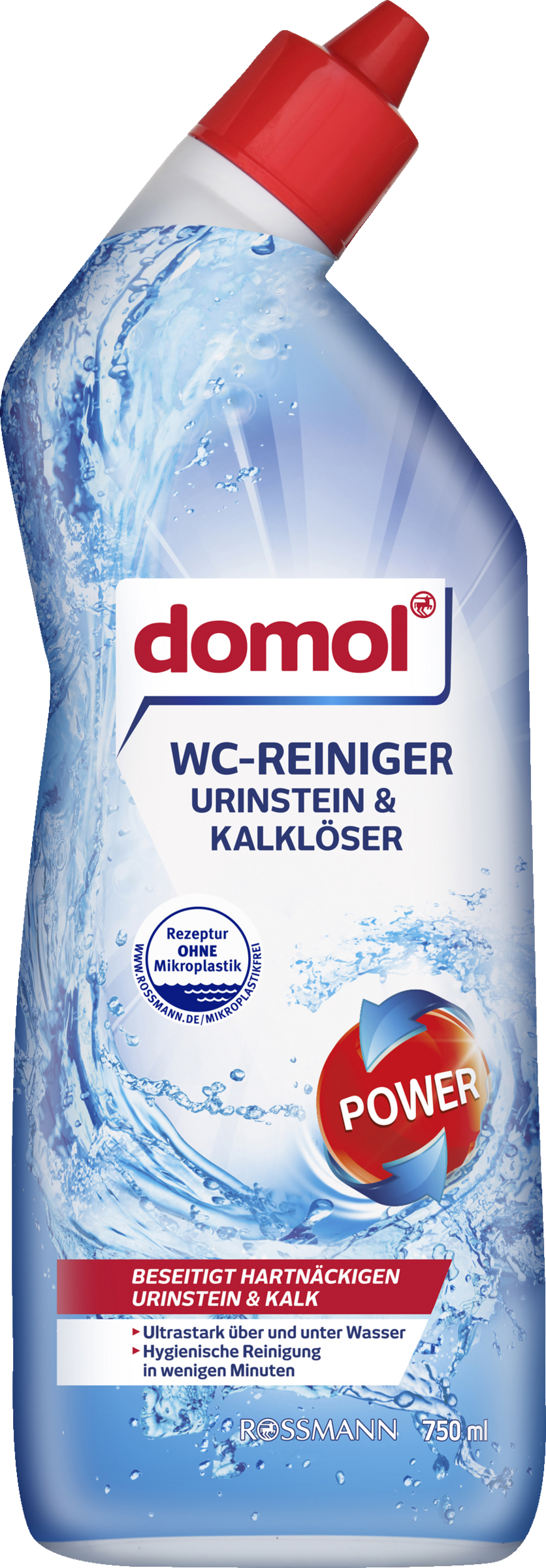 domol toilet cleaner urine scale & limescale remover 750 ml