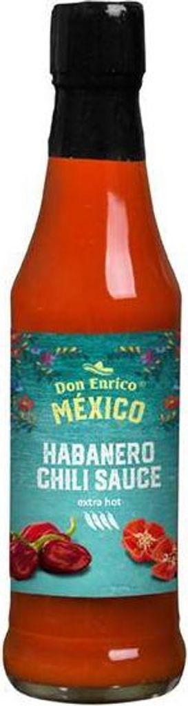 Rila Don Enrico Habanero Chili Sauce extra hot 95 ml bottle