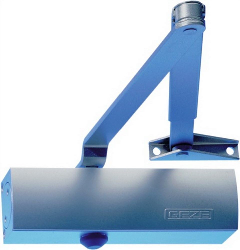 GEZE Door Closer TS 1500 Size 3-4 Silver without Poles
