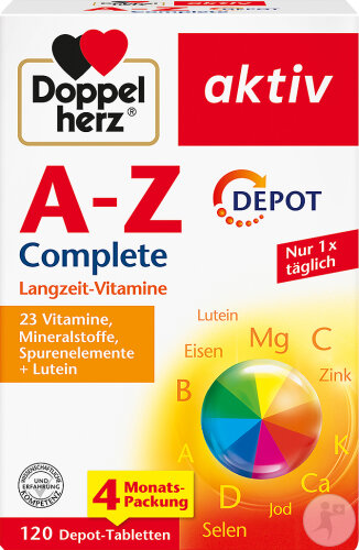 Doppelherz Aktiv A-Z Complete Depot Tablets 120 pieces