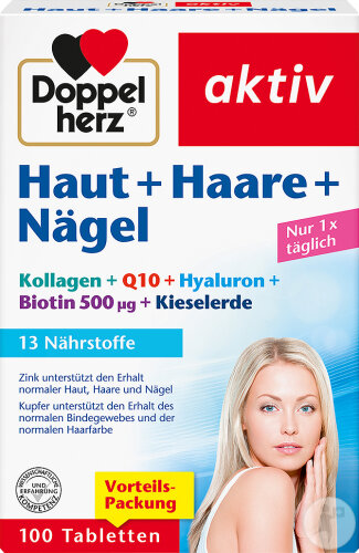 Doppelherz Active Skin + Hair + Nails Tablets 100 tablets