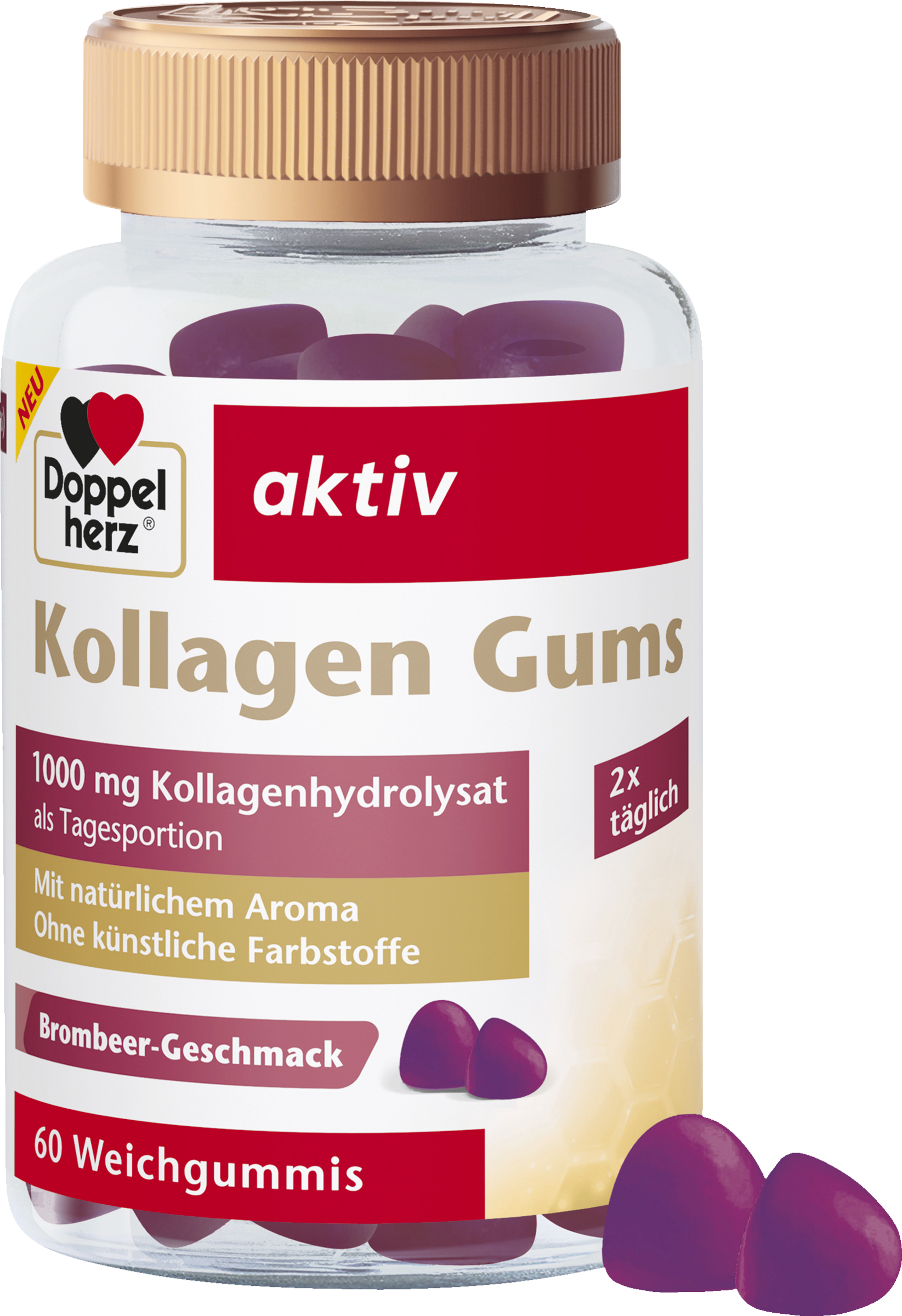Doppelherz active collagen gums
