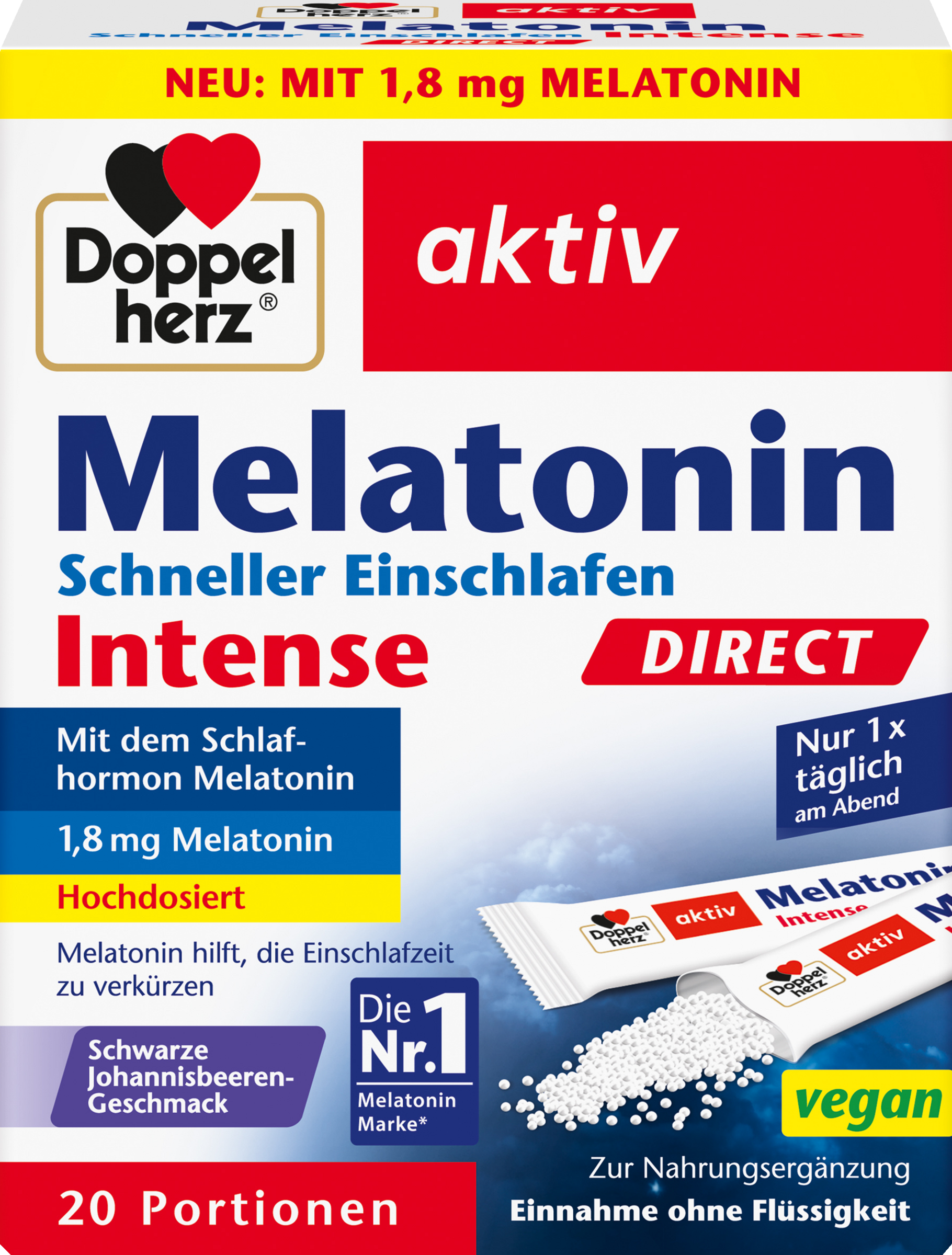 Doppelherz aktiv Melatonin Intense Direct