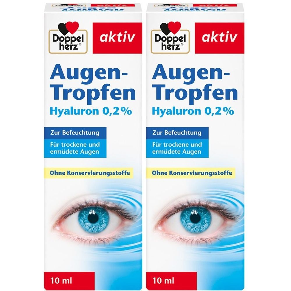 Doppelherz Eye Drops Hyaluronic Acid 0.2% 20 ml
