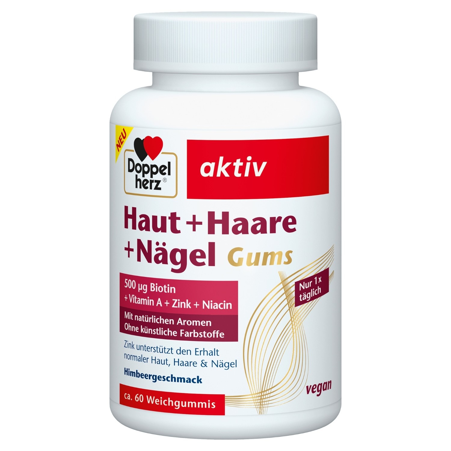 Doppelherz Skin + Hair + Nails 60 Gums