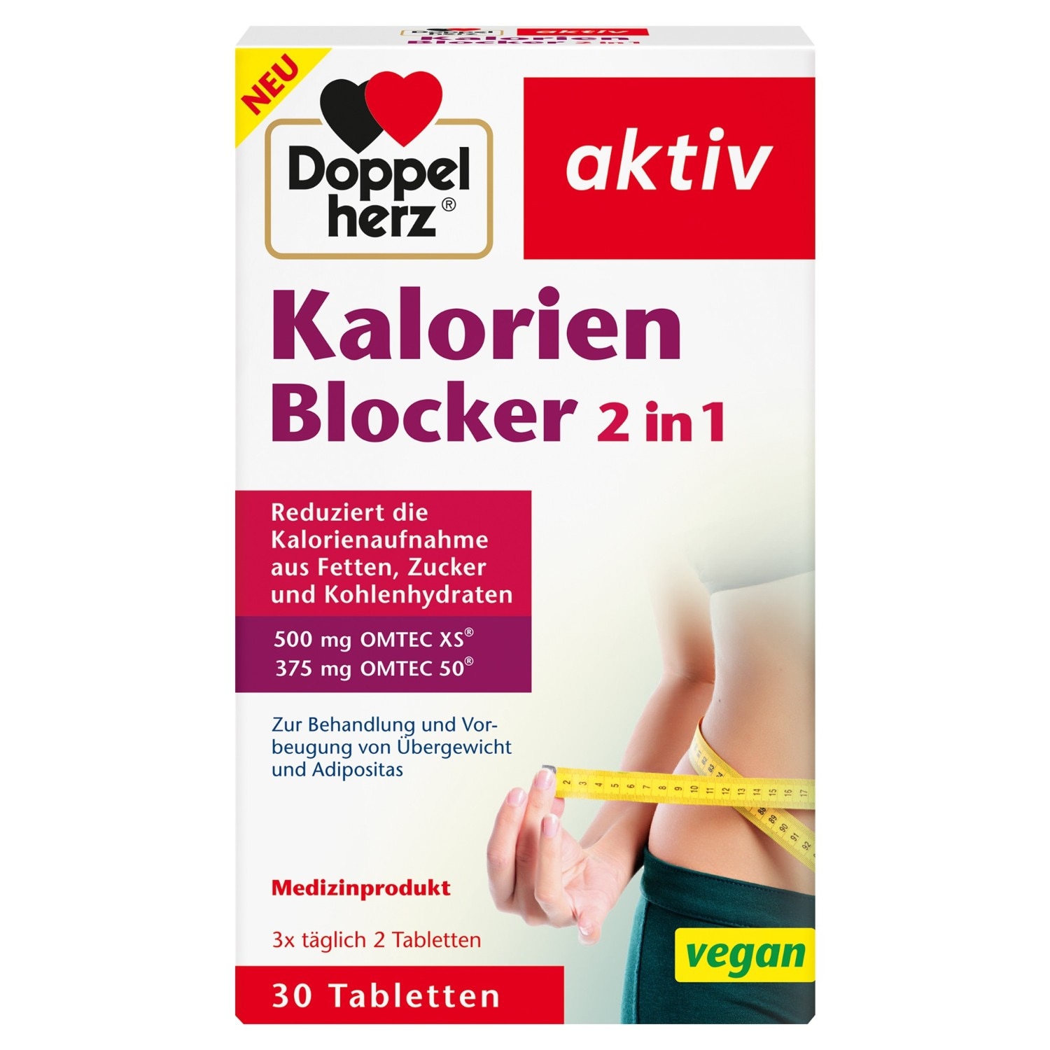 Doppelherz Double heart Calories Blocker 2 in 1 30 TBl.
