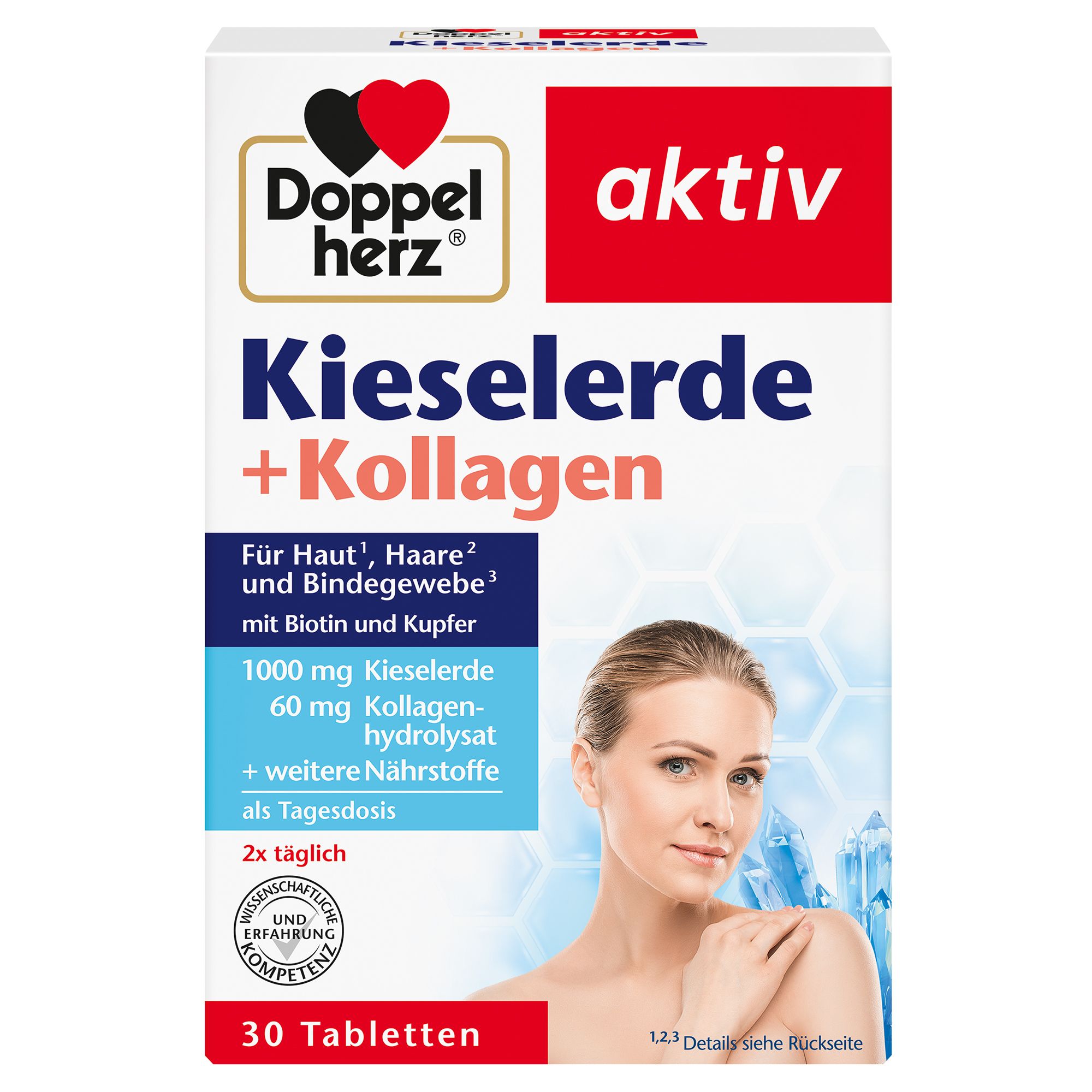 Doppelherz silica + collagen tablets 30 St