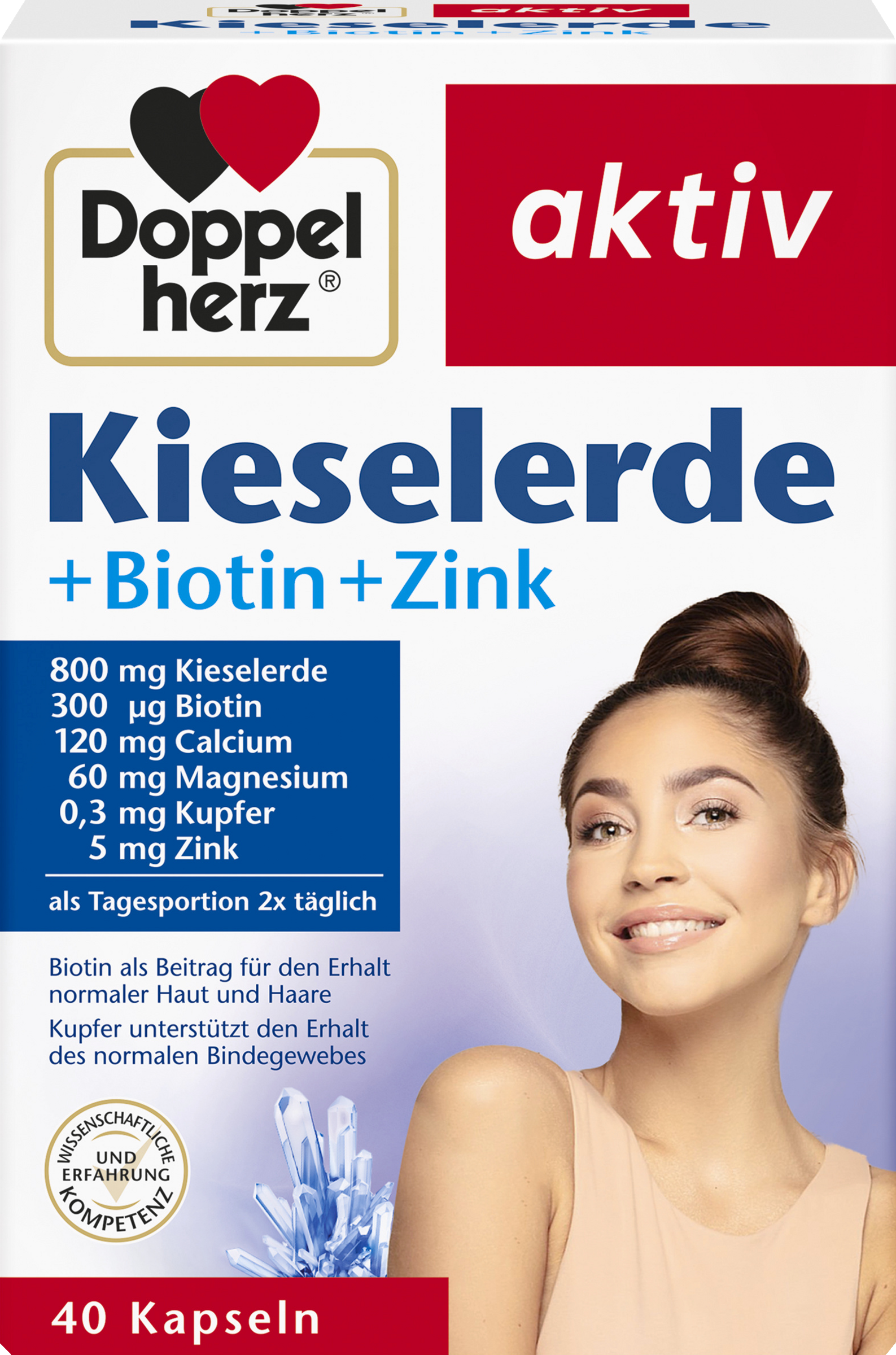 Doppelherz Silica with Biotin & Zinc