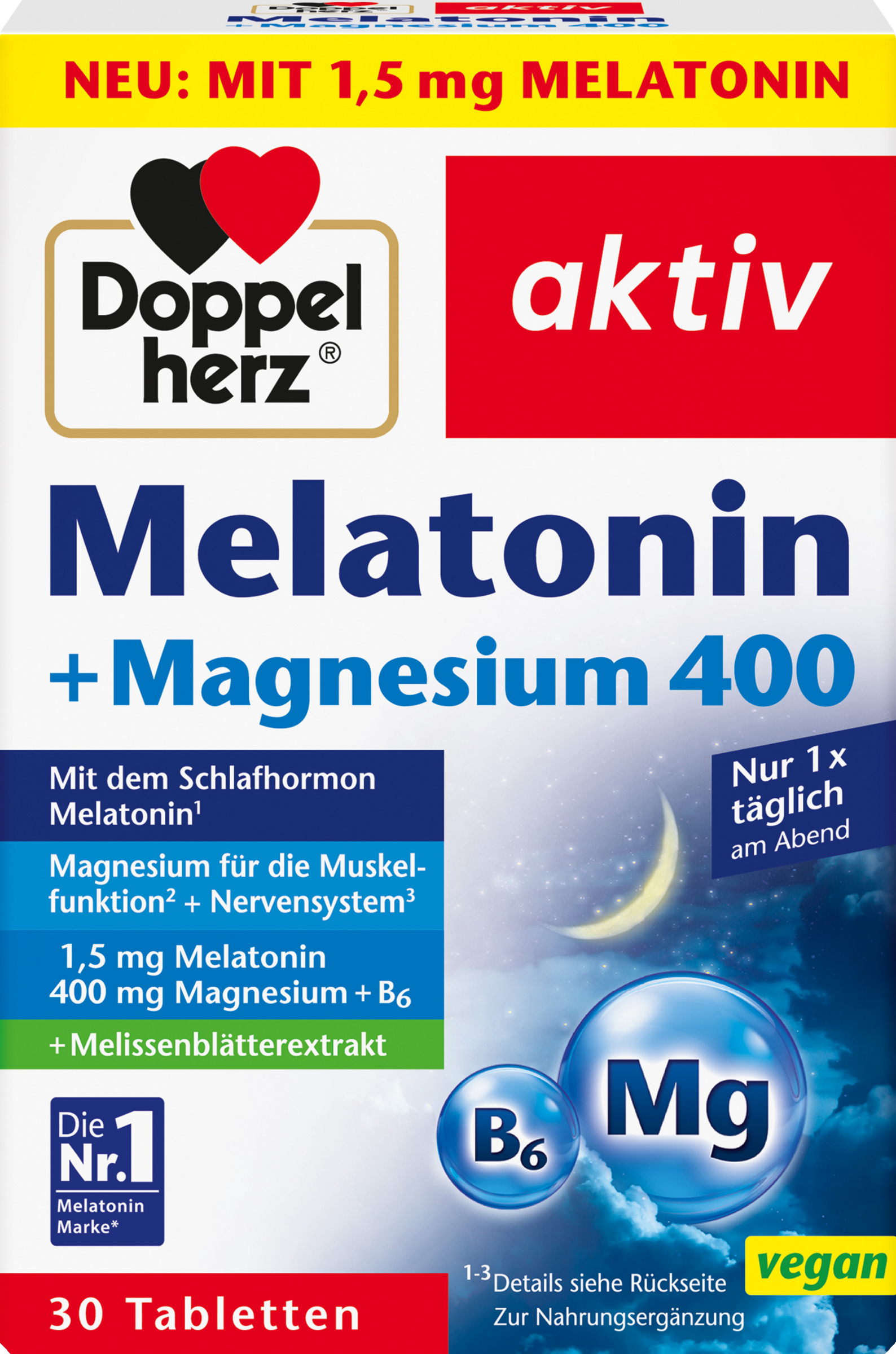 Doppelherz Melatonin & Magnesium 400