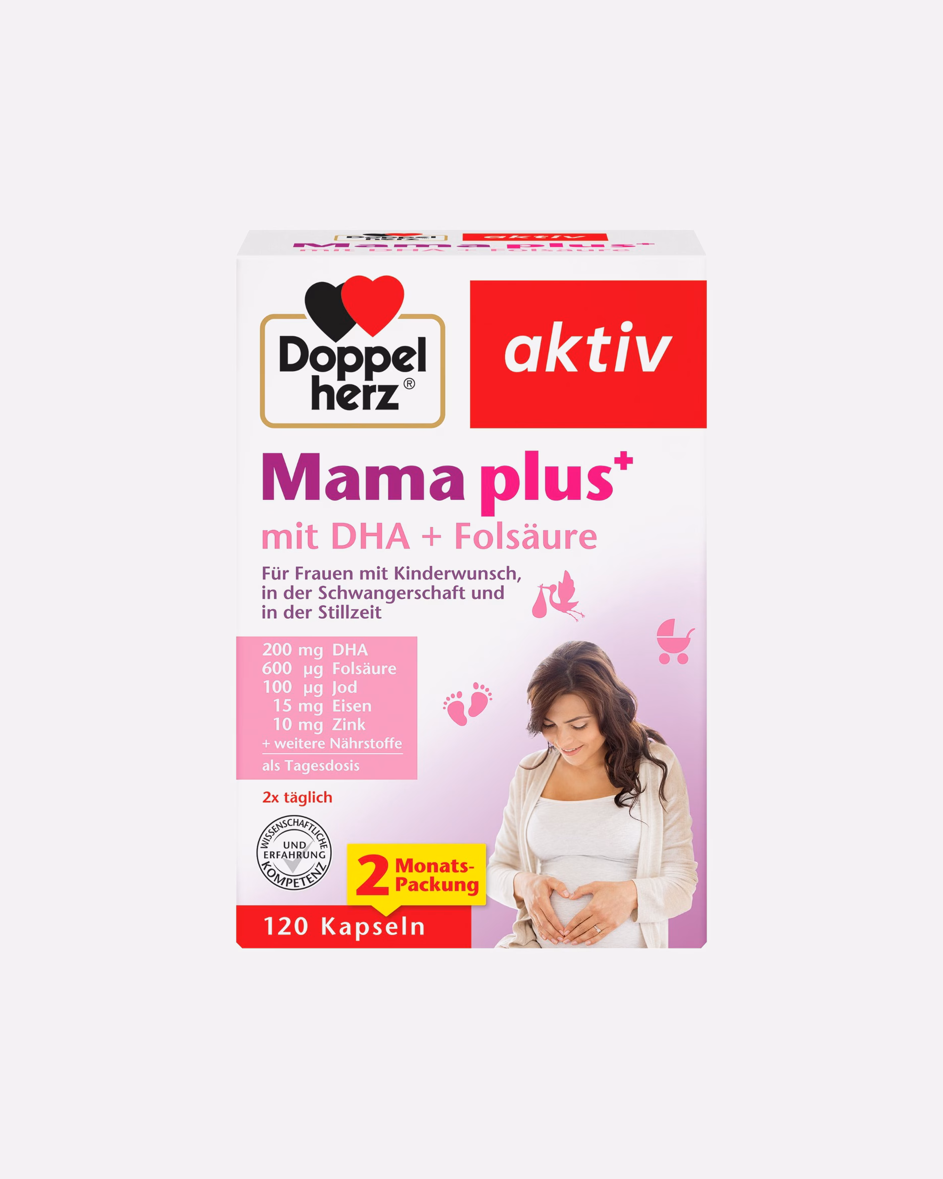 Doppelherz dietary supplement Doppelherz Mama plus 120 caps.