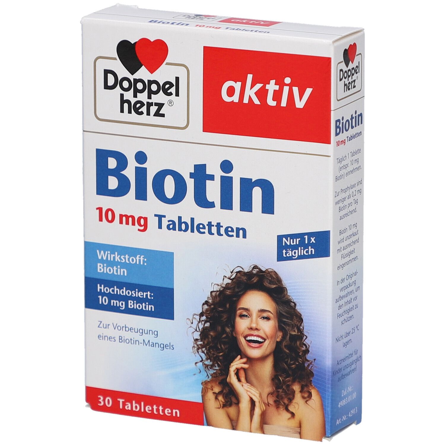 Doppelherz® active Biotin 10 mg tablets