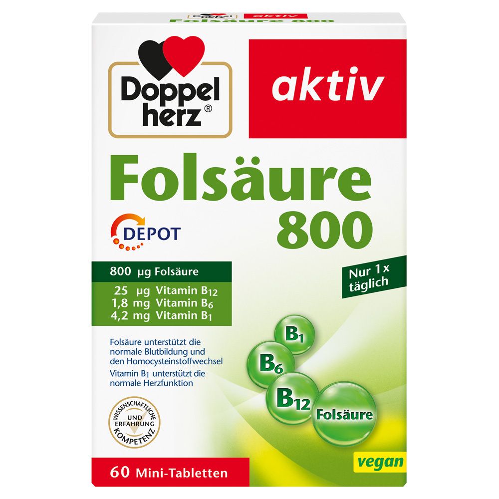 Doppelherz active folic acid 800 depot