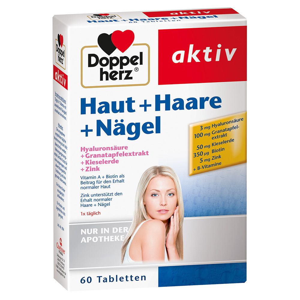 Doppelherz® aktiv Haut+Haare+Nägel 60 St