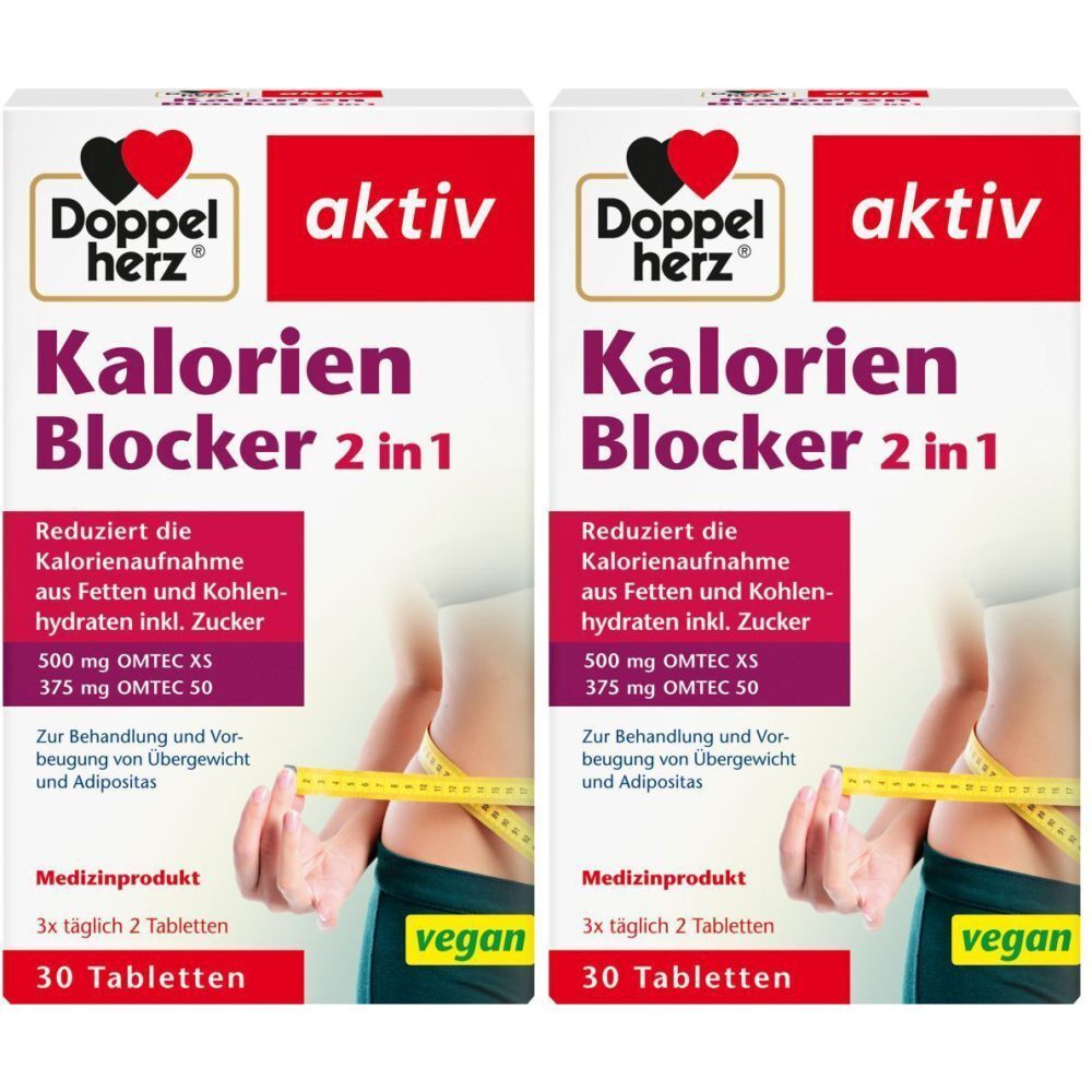 Doppelherz® active calorie blocker 2 in 1 2x30 St