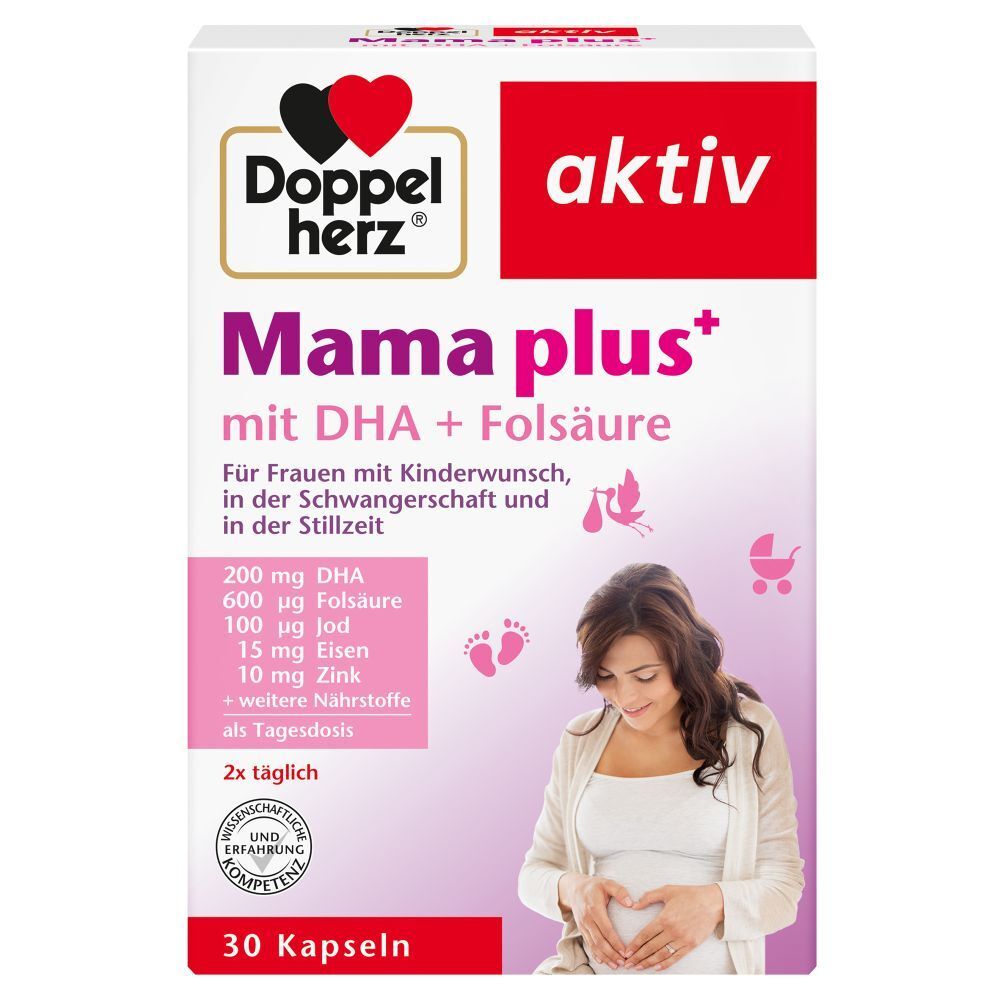 Doppelherz® active Mama plus+ with DHA + folic acid 30 St