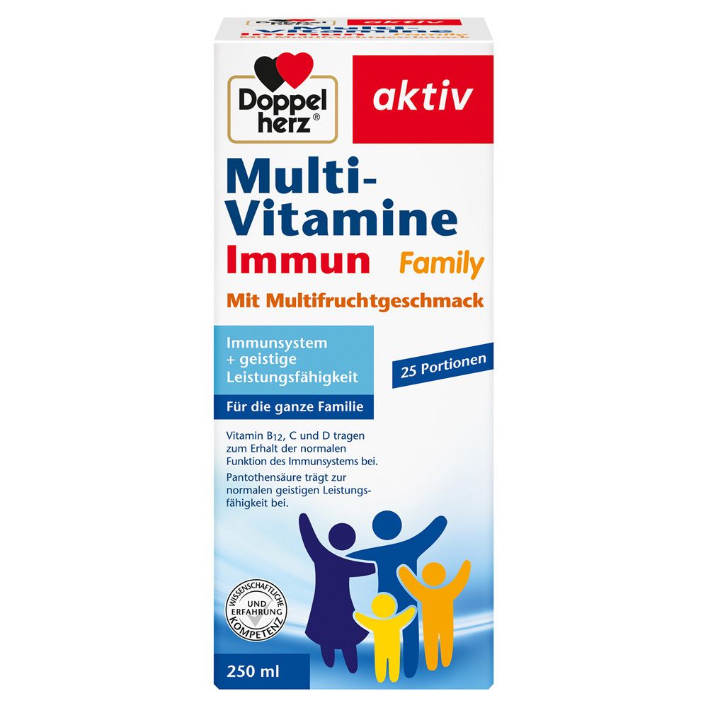 Doppelherz® active multi-vitamins immune 250 ml