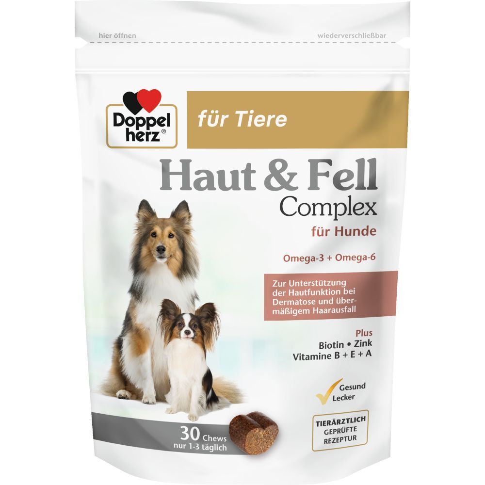 Doppelherz® for Animals Skin & Coat Complex for Dogs 30 St