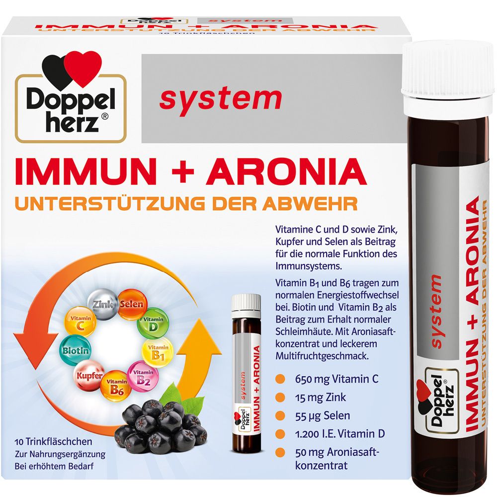 Doppelherz® system IMMUN + ARONIA 10 St