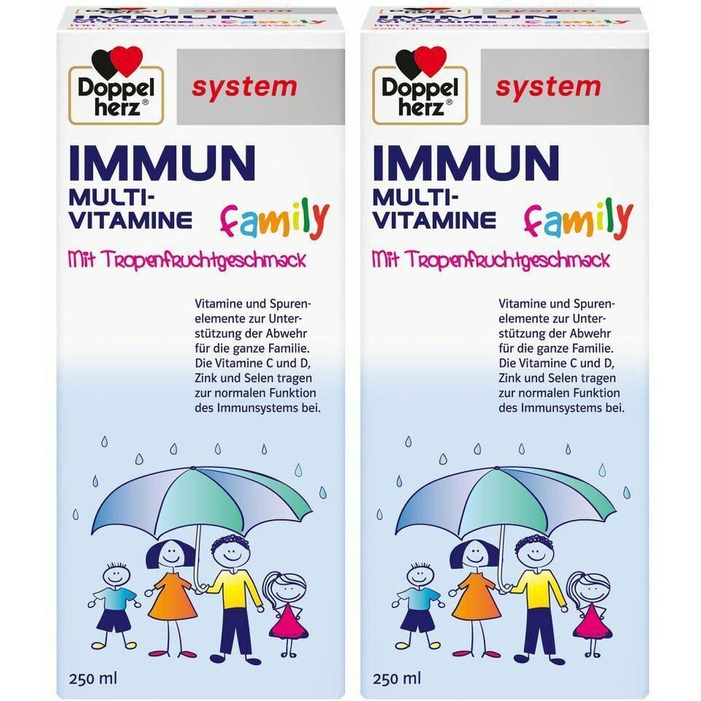 Doppelherz® system IMMUN Multivitamin family 2x250 ml