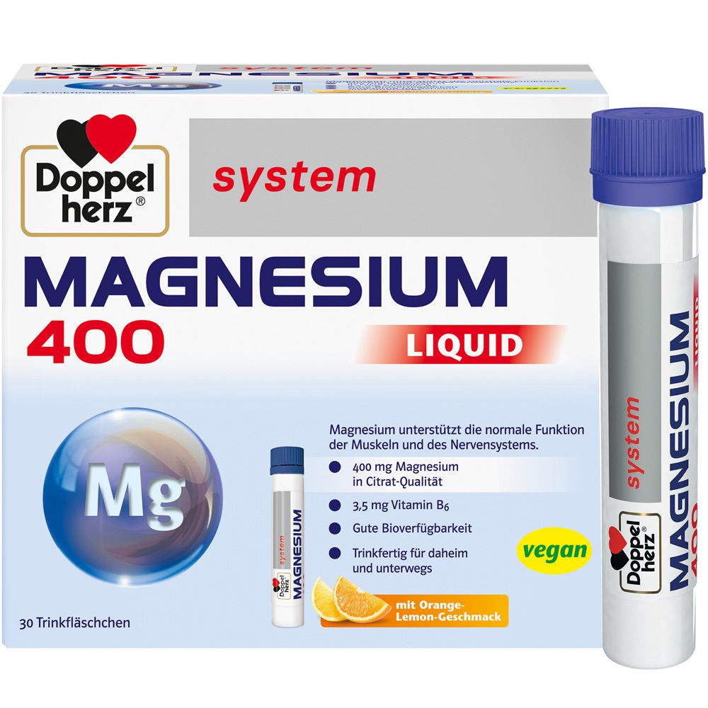 Doppelherz® system Magnesium 400 Liquid 30 St