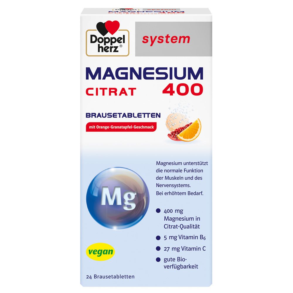Doppelherz® system MAGNESIUM CITRATE 400 24 St