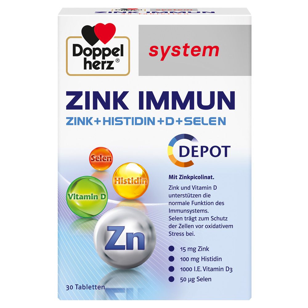 Doppelherz® system ZINC IMMUNE 30 St